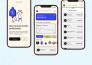 do mobile app UI UX design in figma for optimal result